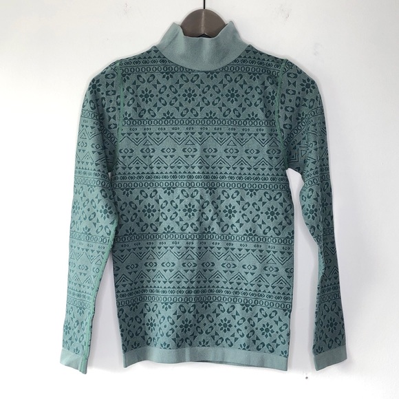 life integrity earth Tops - LIV Life Integrity Earth Turtle Neck Base Layer Long Sleeve Top